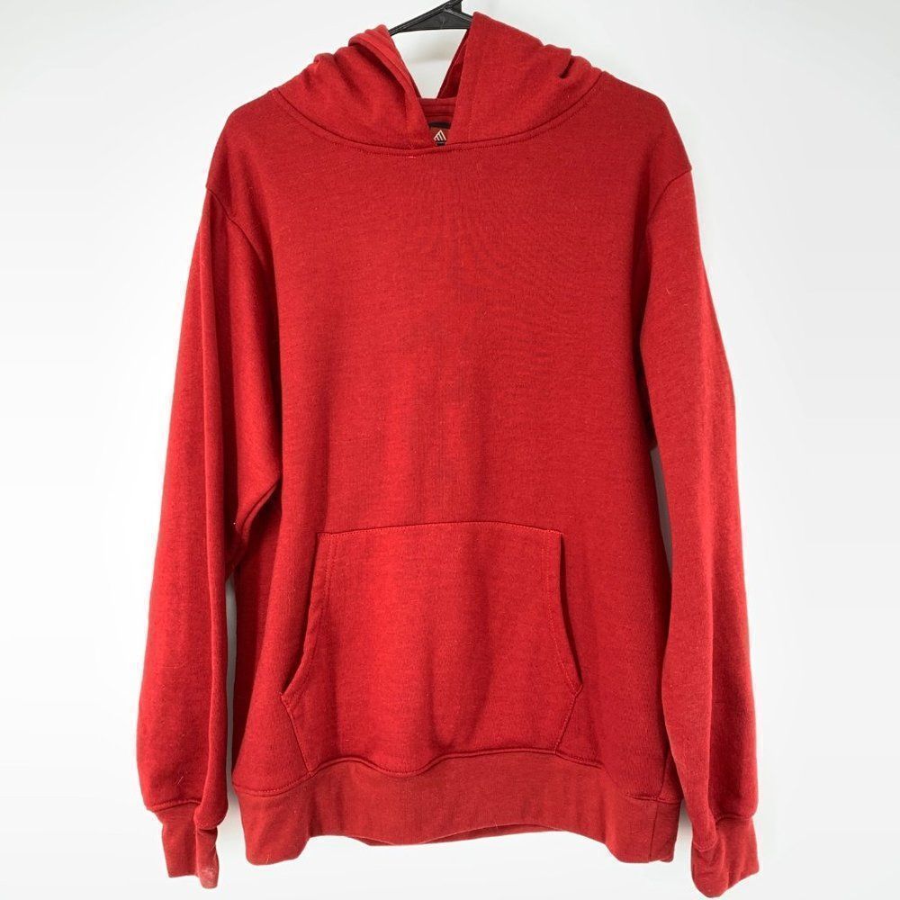 Roadblock Red Hoodie Size M Mens Pullover Sweatshirt 3287 Polyester